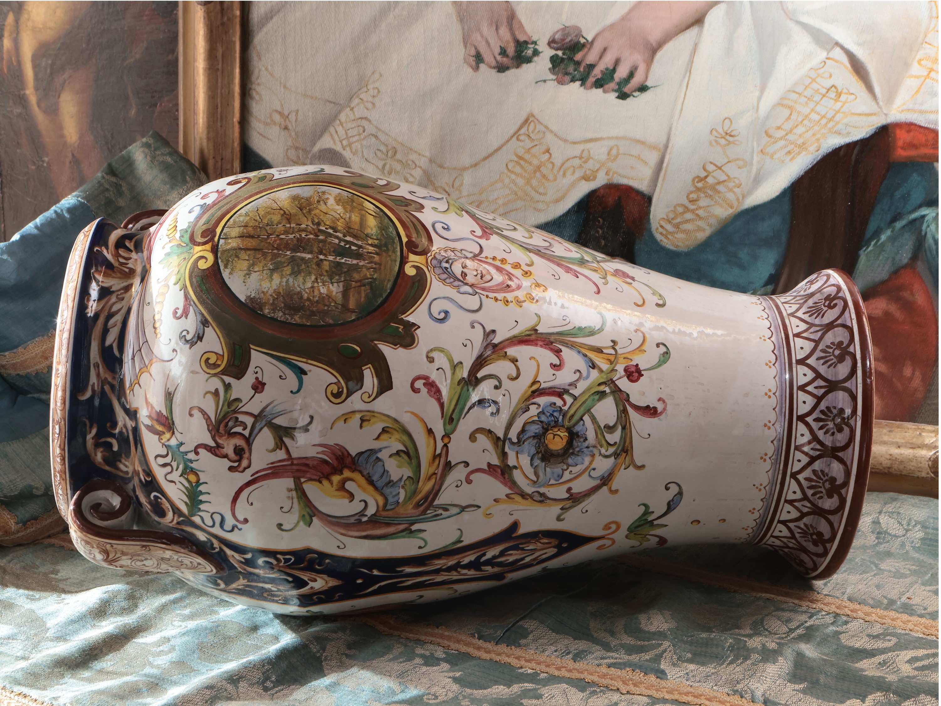 Orcetto in Ceramica Smaltata di Faenza