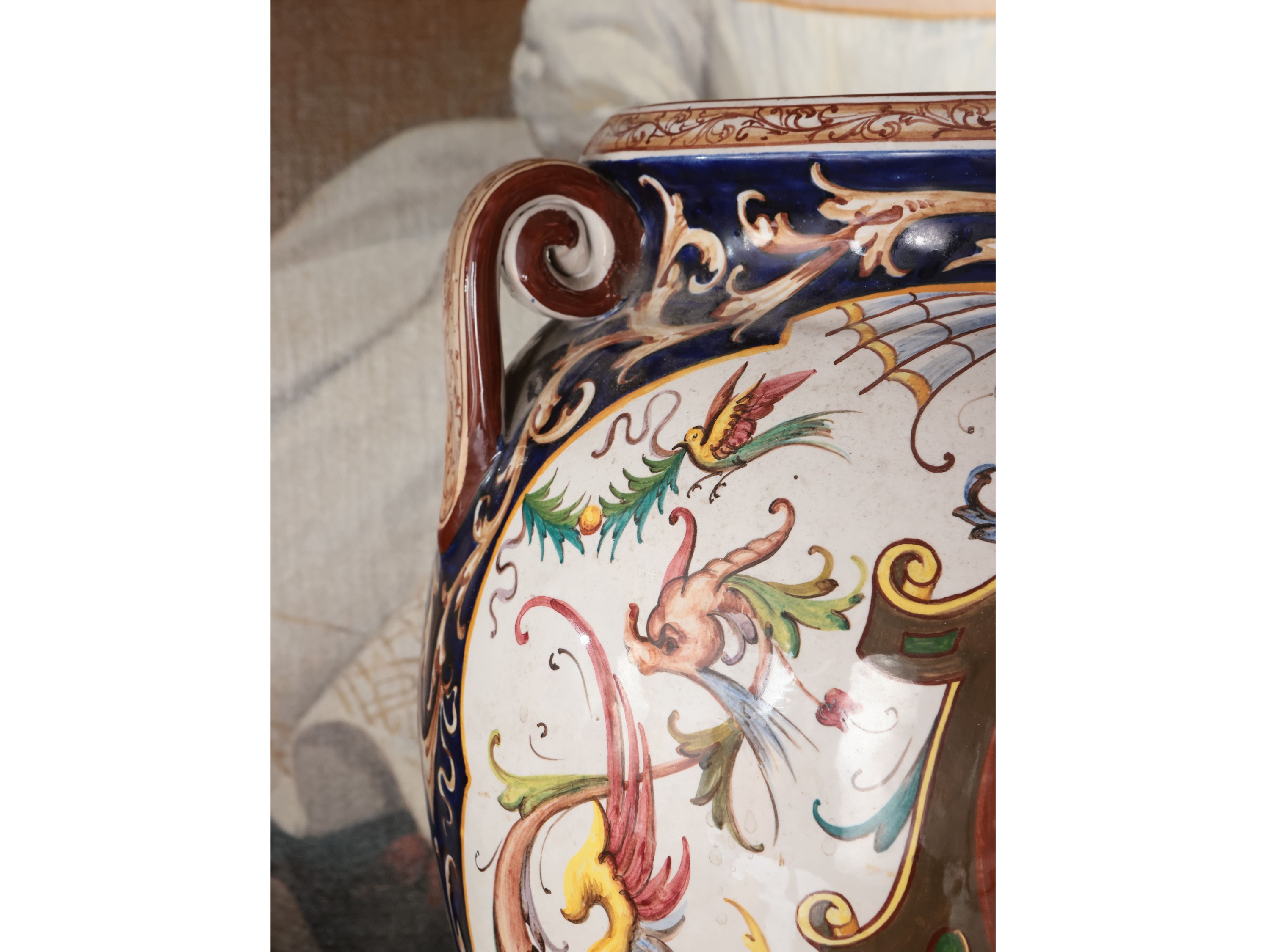 Orcetto in Ceramica Smaltata di Faenza