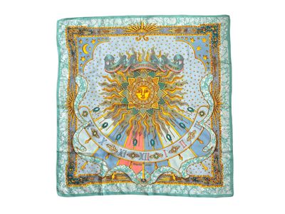 Hermès, Foulard in Seta "carpe Diem" di Joachim Metz