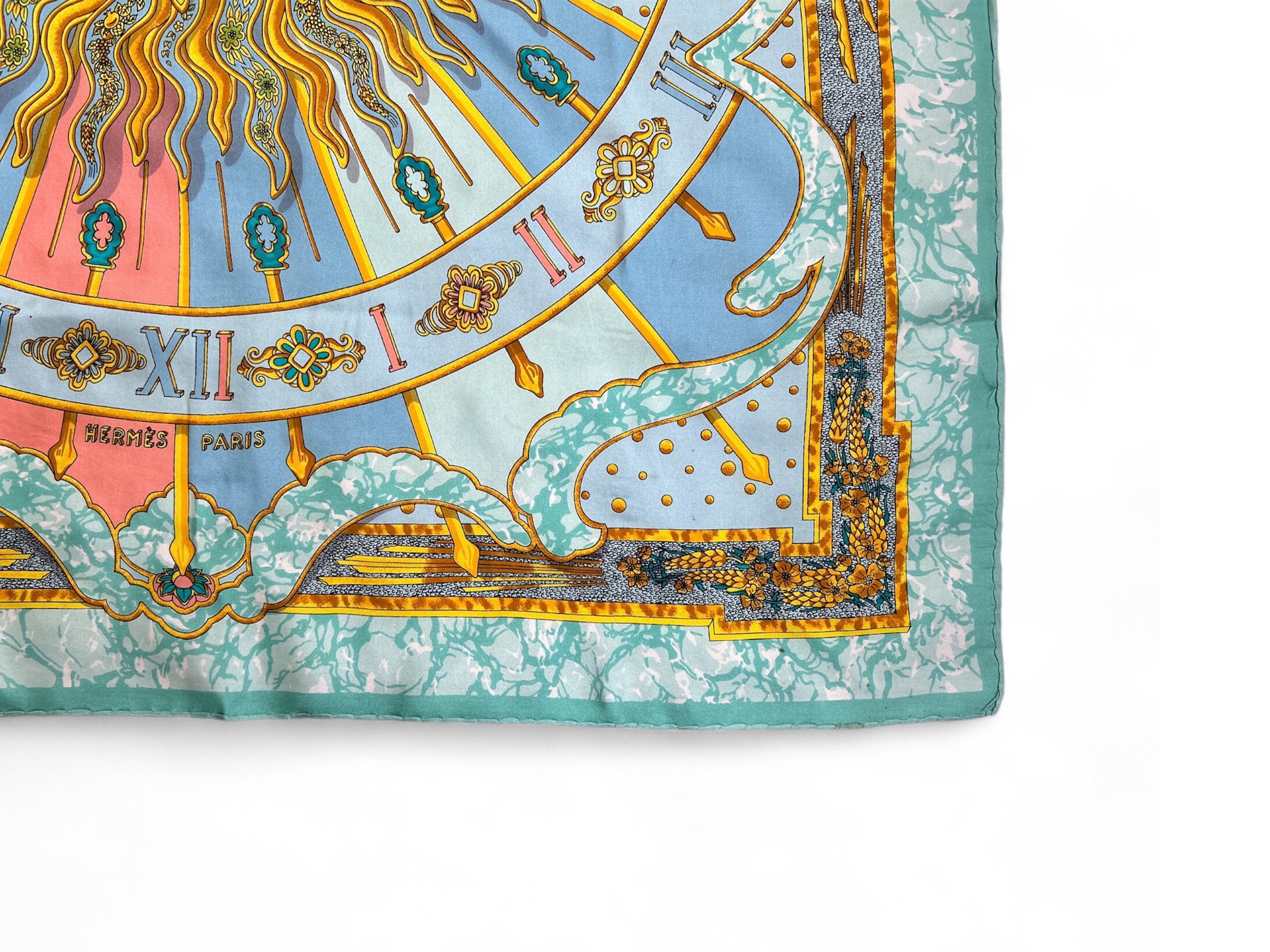 Hermès, Foulard in Seta "carpe Diem" di Joachim Metz