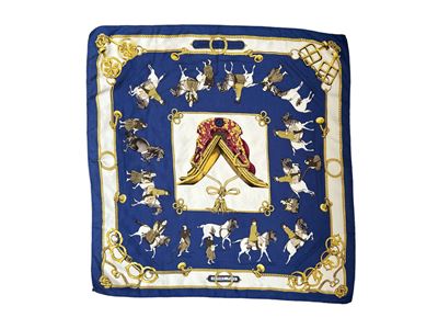 Hermès, Foulard in Seta di Francoise De la Perriere