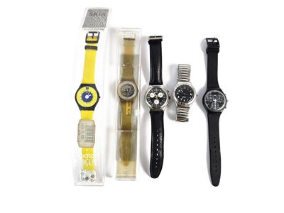 Swatch, Lotto di Cinque Orologi