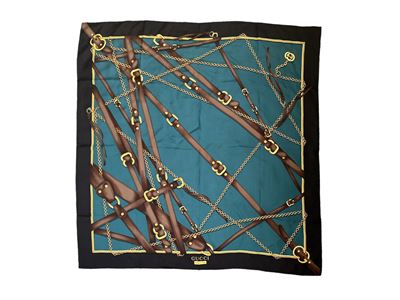 Gucci, Due Foulard in Seta
