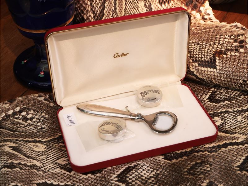 Set Perrier in Argento 925/1000, Cartier