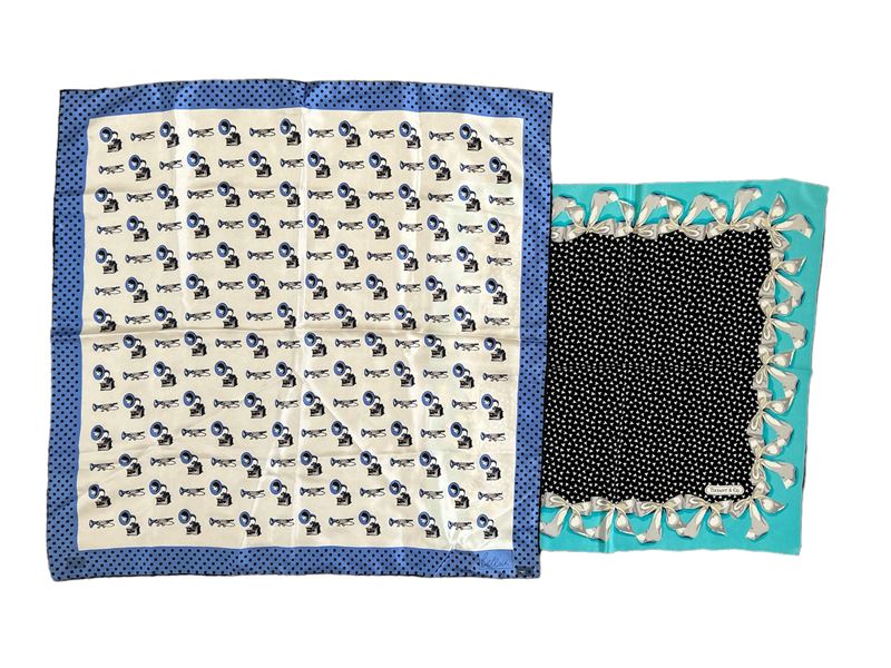 Due Piccoli Foulard Bandana in Seta