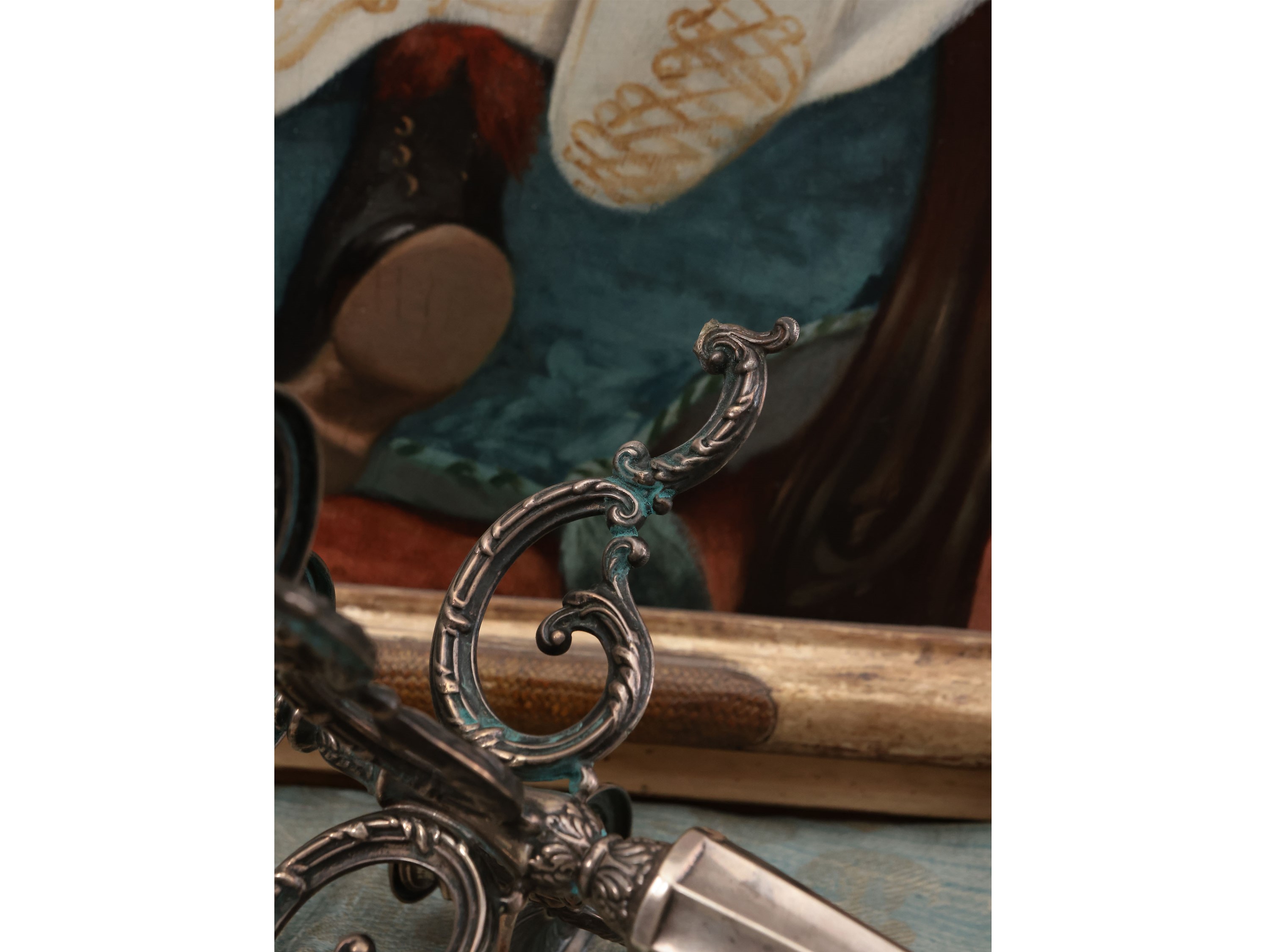 Coppia di Candelabri in Argento