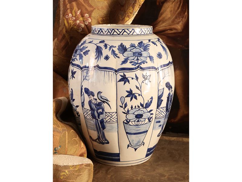Vaso in Maiolica