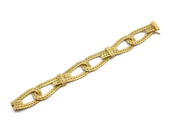 Mario Buccellati, bracciale in oro giallo