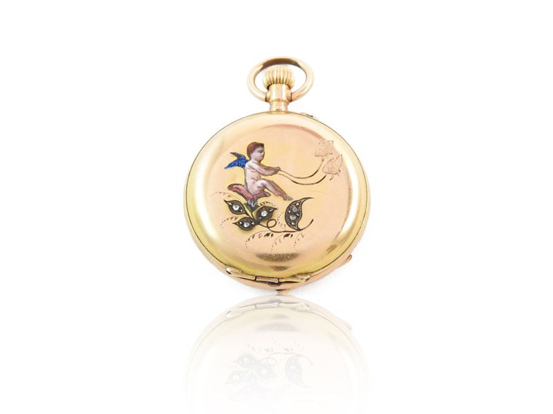 Orologio da Tasca in Oro 585/1000