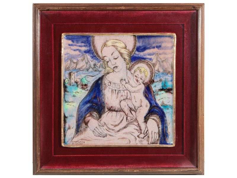 Eugenio Pattarino - Madonna con Bambino