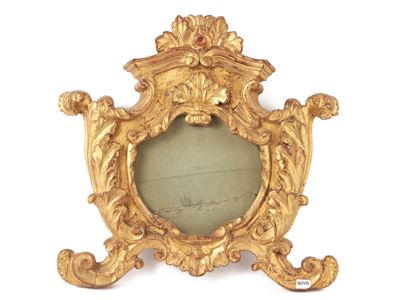 Cartagloria in Legno Intagliato e Dorato
