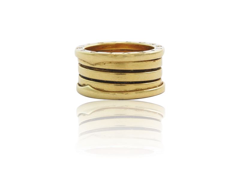 Bulgari, Anello B.zero1 in Oro Giallo
