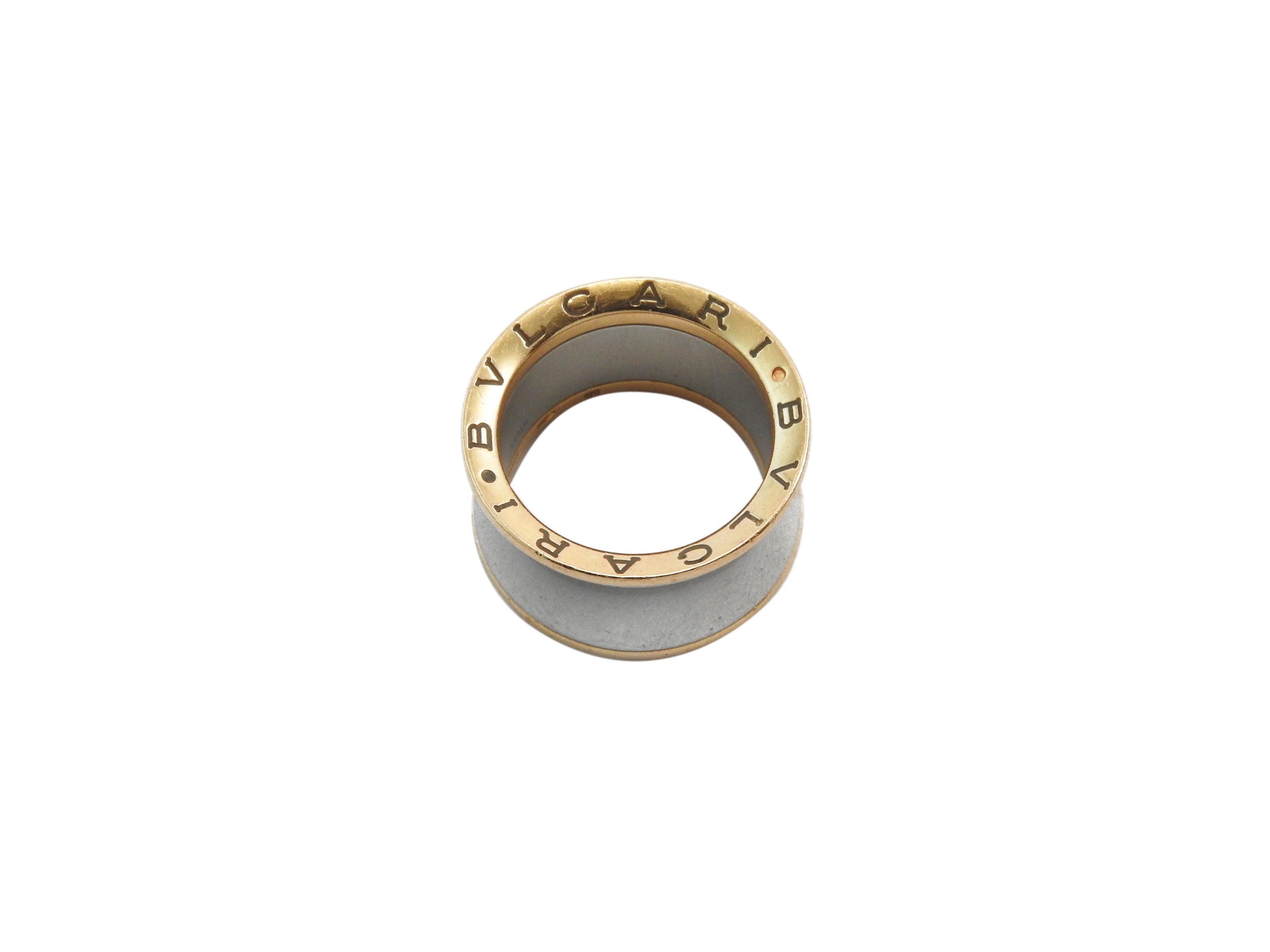 Anello bulgari acciaio fashion