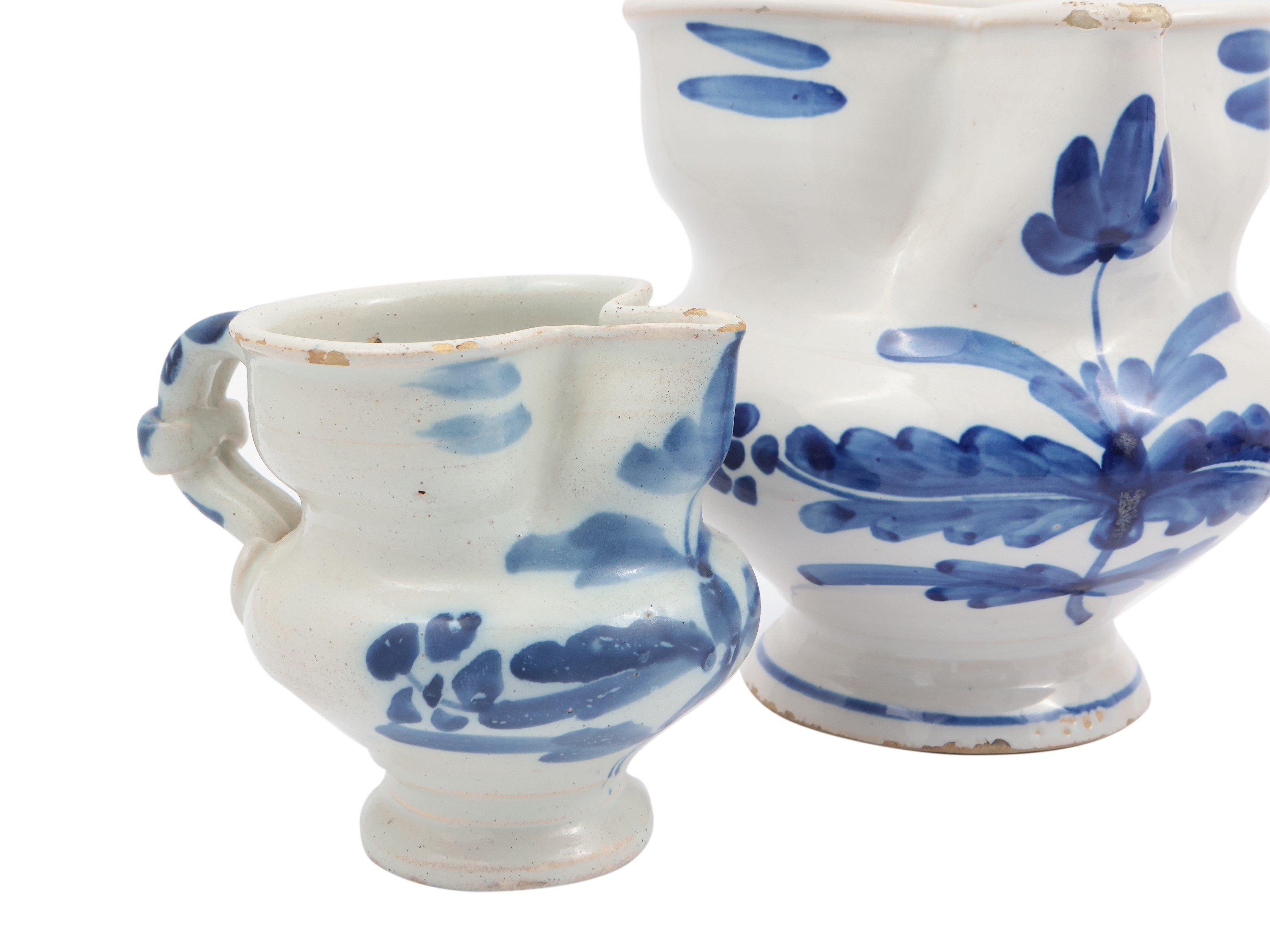 Serie di Tre Brocche in Maiolica