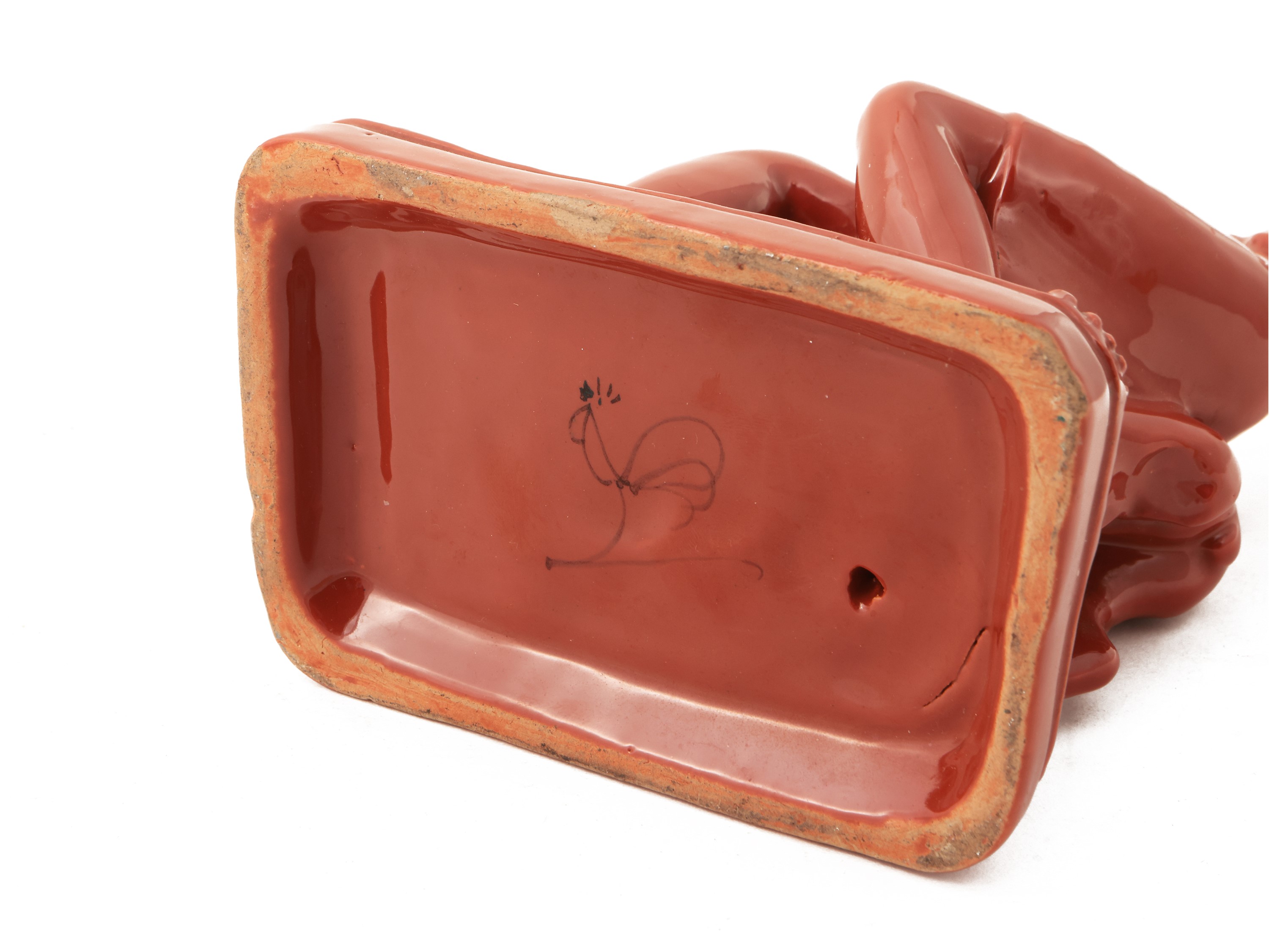 Gruppo in Terracotta Smaltata, Cantagalli