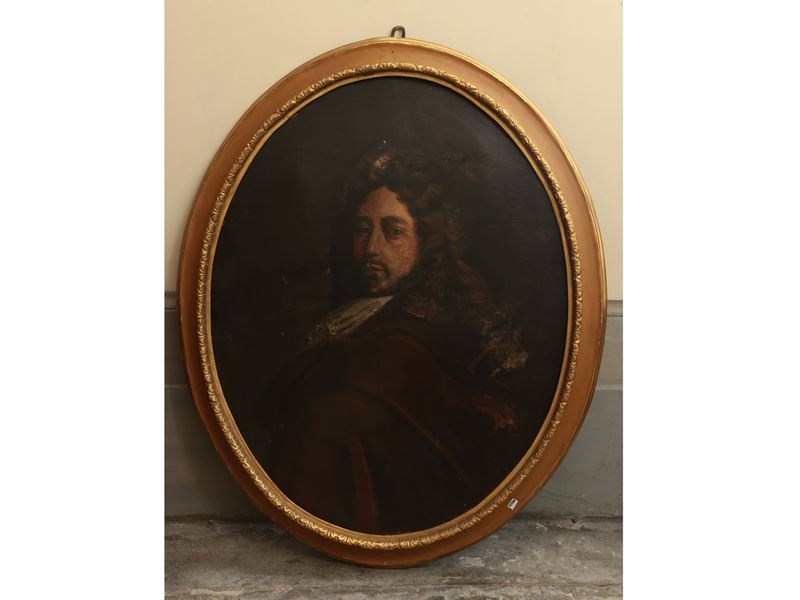 Scuola Francese del XVIII Secolo - Ritratto di Gentiluomo