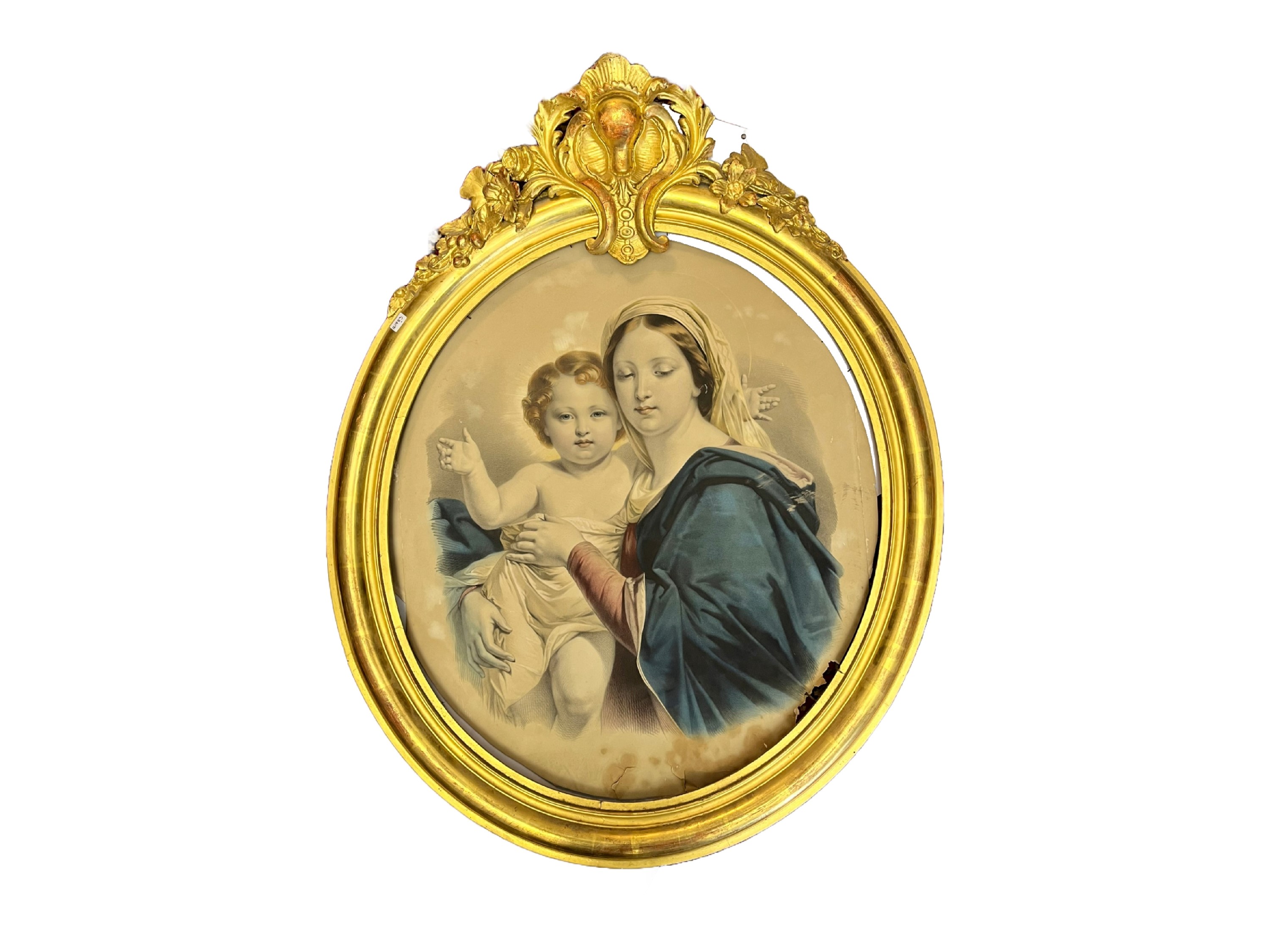 Da Ingres, Madonna con Bambino
