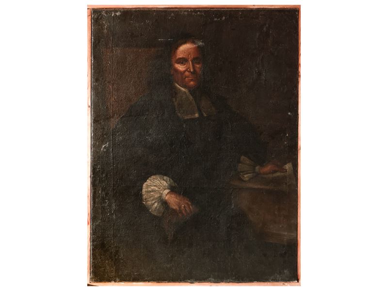Scuola Toscana del XVII/XVIII Secolo - Ritratto di Nobiluomo con Lettera