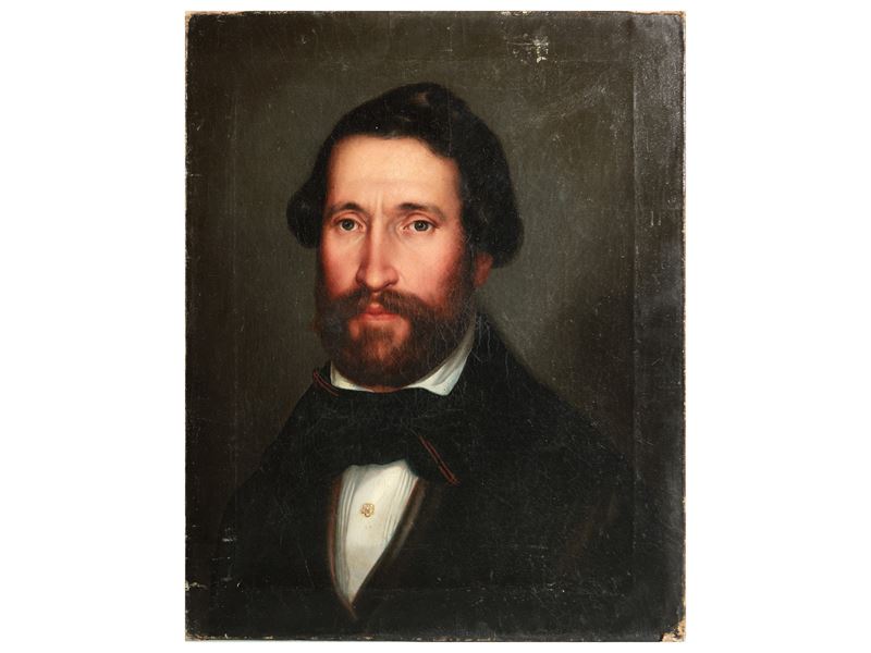 Scuola Italiana del XIX Secolo - Ritratto di Enrico Bandiera