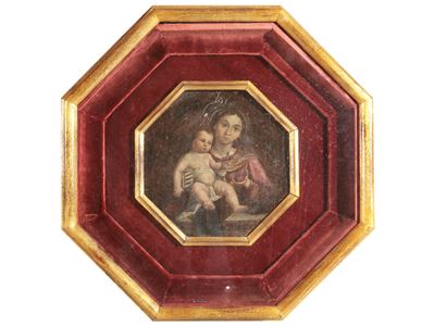 Madonna con Bambino e Rose