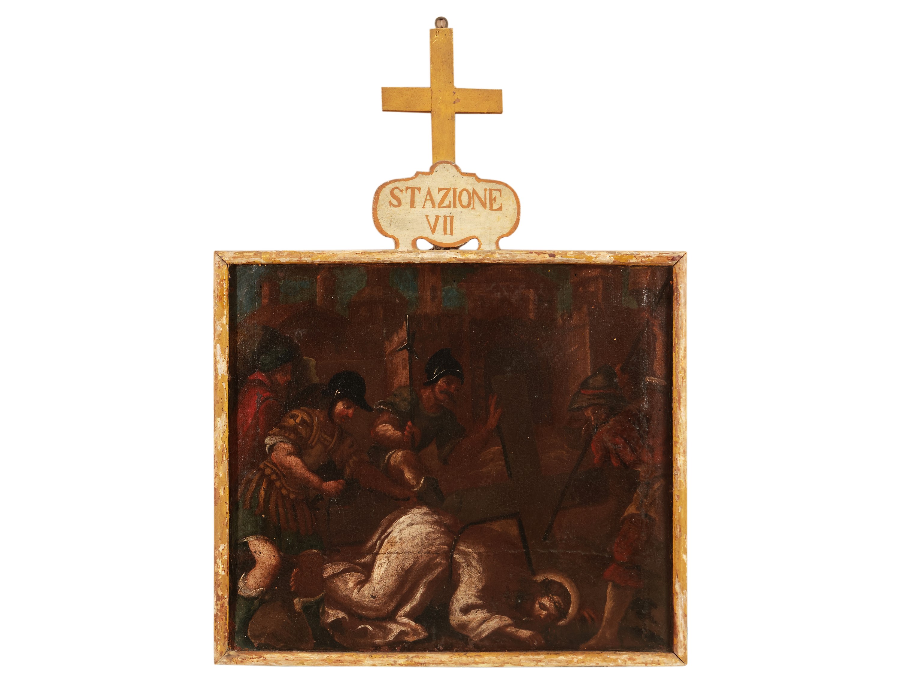Scuola Dell'italia Centrale del XIX Secolo - Due Stazioni della Via Crucis