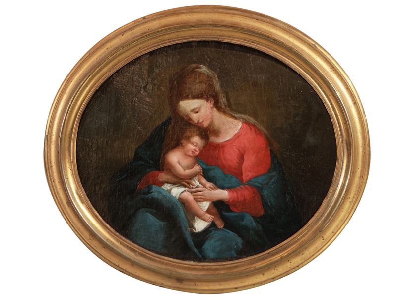 Da Giovanni Battista Salvi, Detto il Sassoferrato, Madonna con Bambino