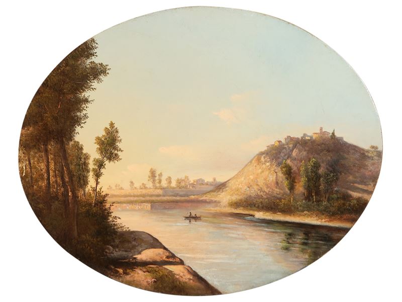 Enrico Altrui - L'arno a Montelupo
