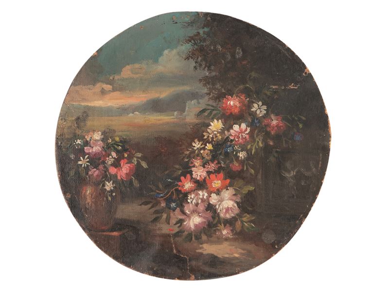 Trionfi di Fiori Entro Paesaggio