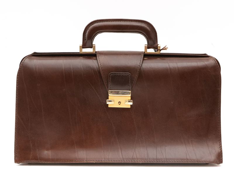 Doctor Bag in Pelle Marrone