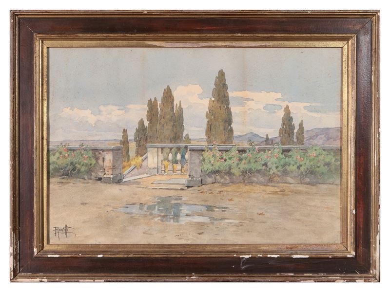 Filippo Anvitti - Scorci dei Dintorni di Roma