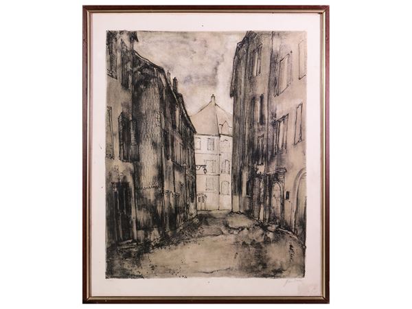 Glimpse of street