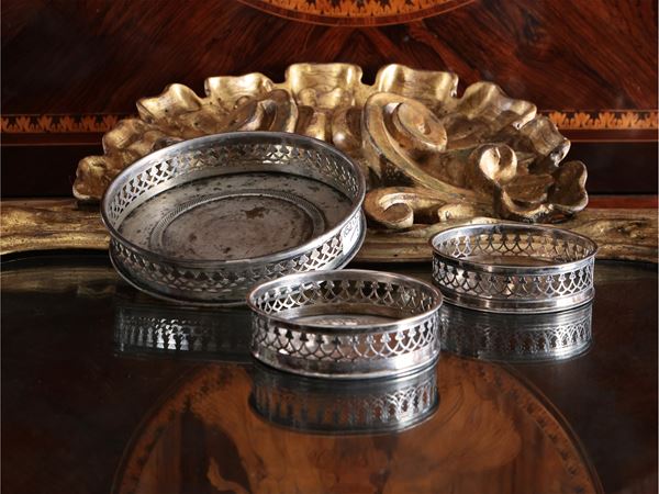 Set da tavola in argento
