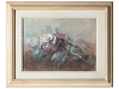 Rosa 1956, olio su tela