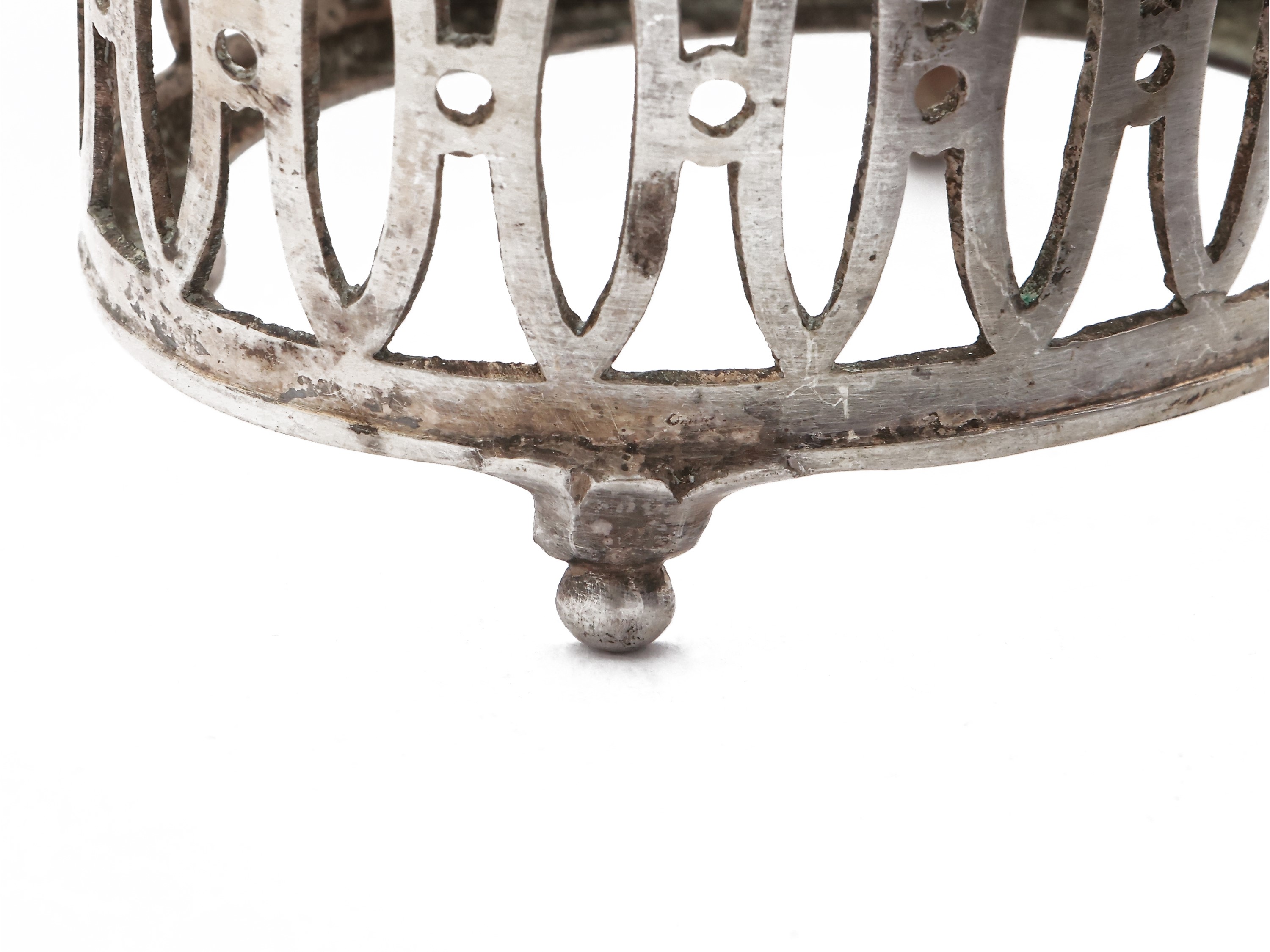 Coppia di Saliere in Argento