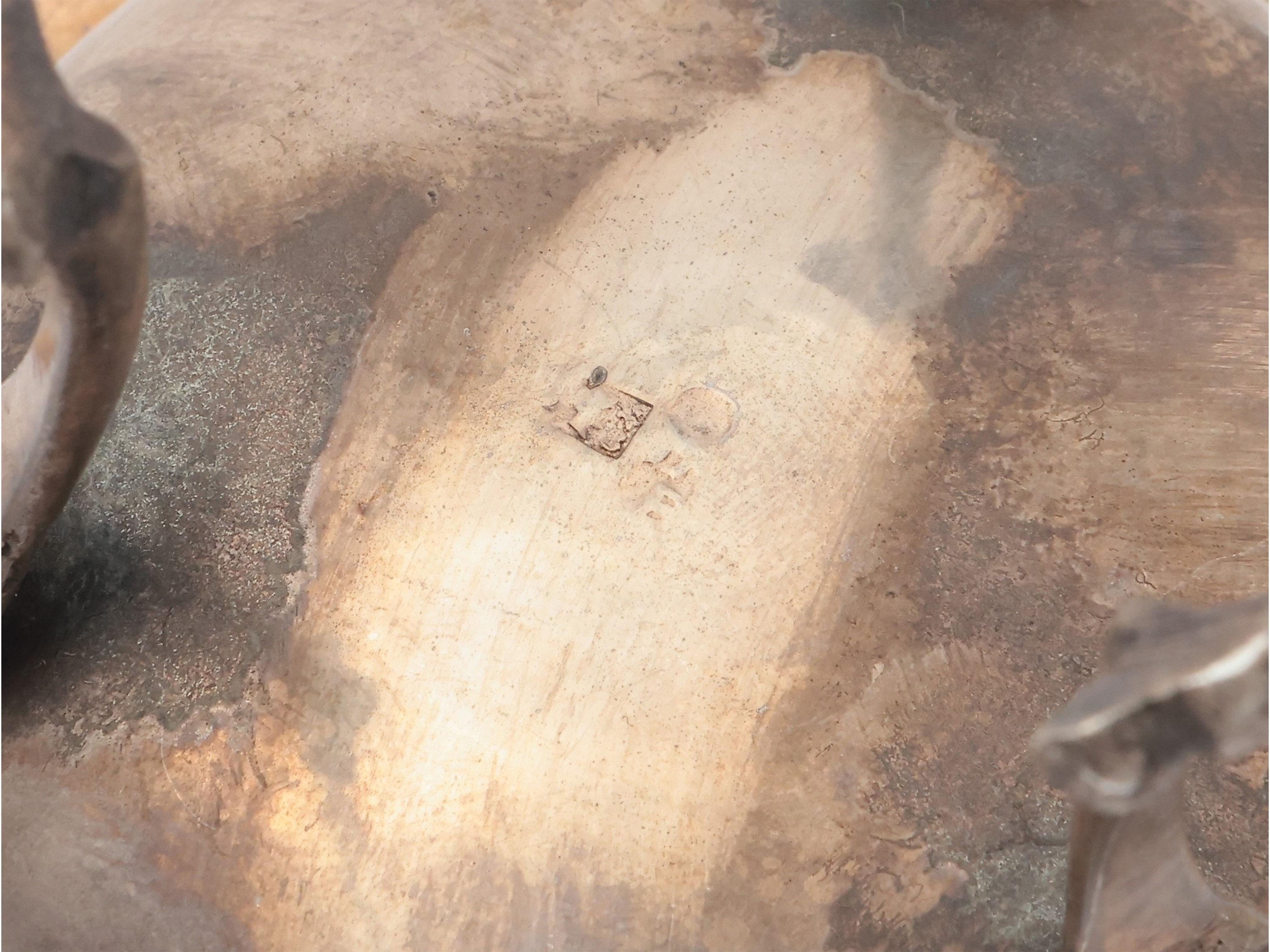 Coppia di saliere in argento