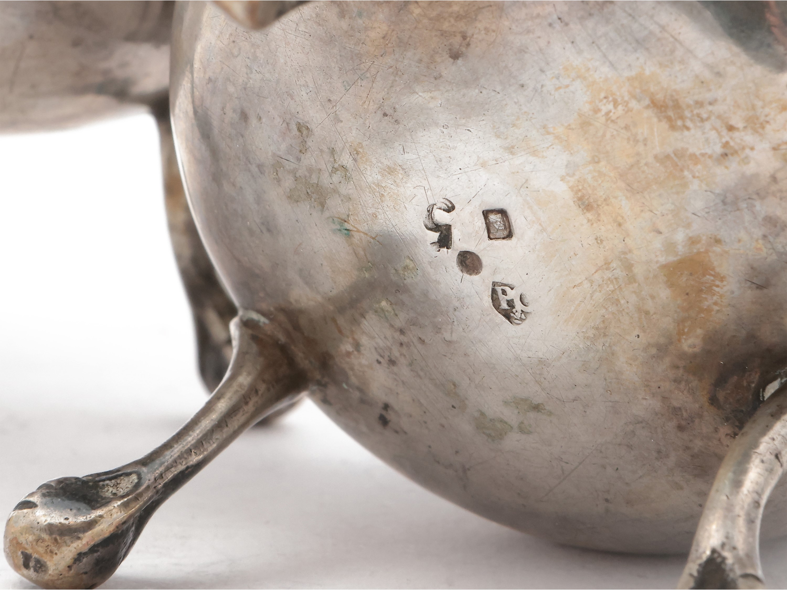 Coppia di Saliere in Argento