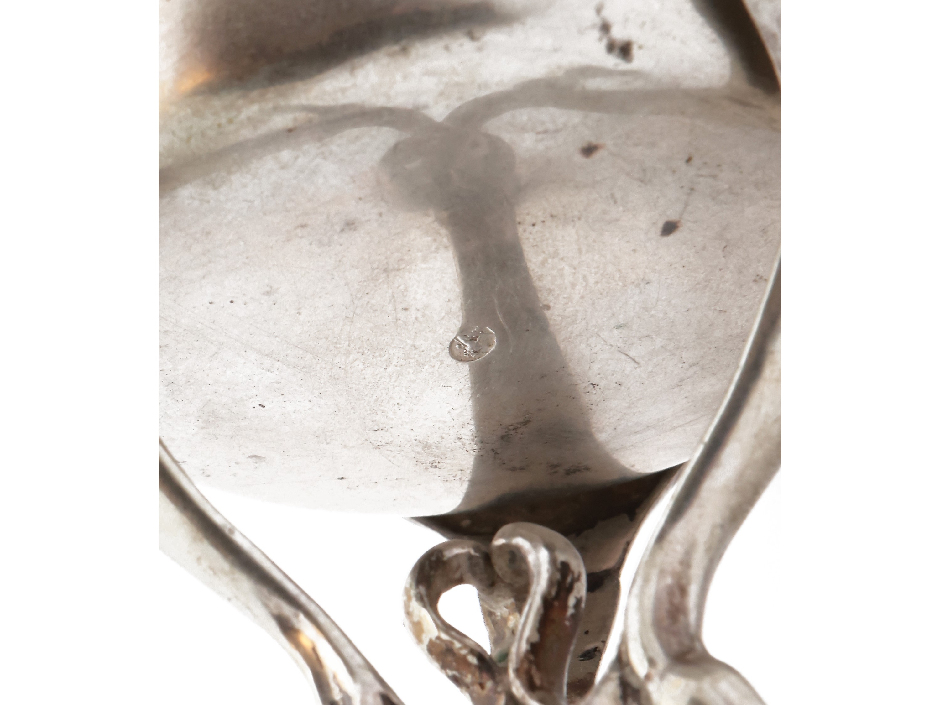 Coppia di saliere in argento