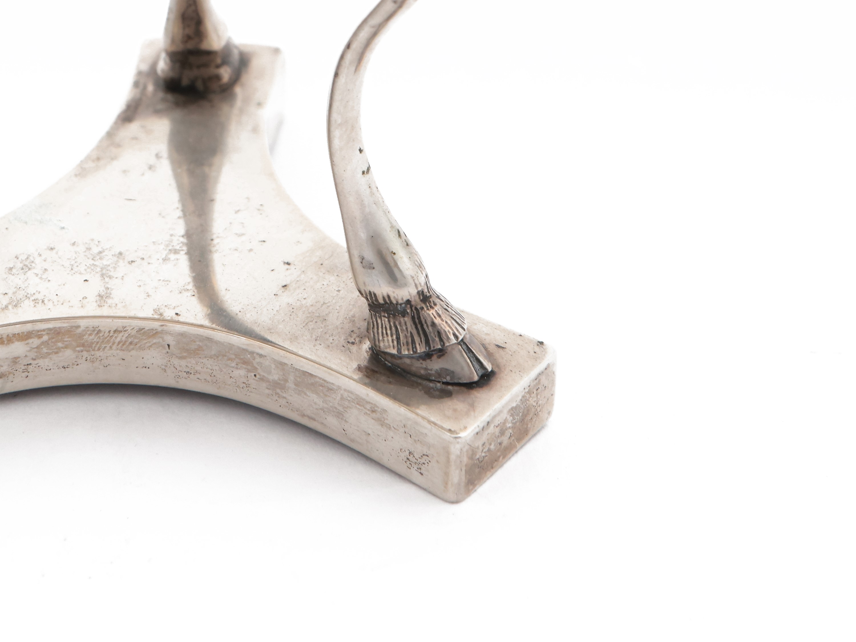 Coppia di saliere in argento