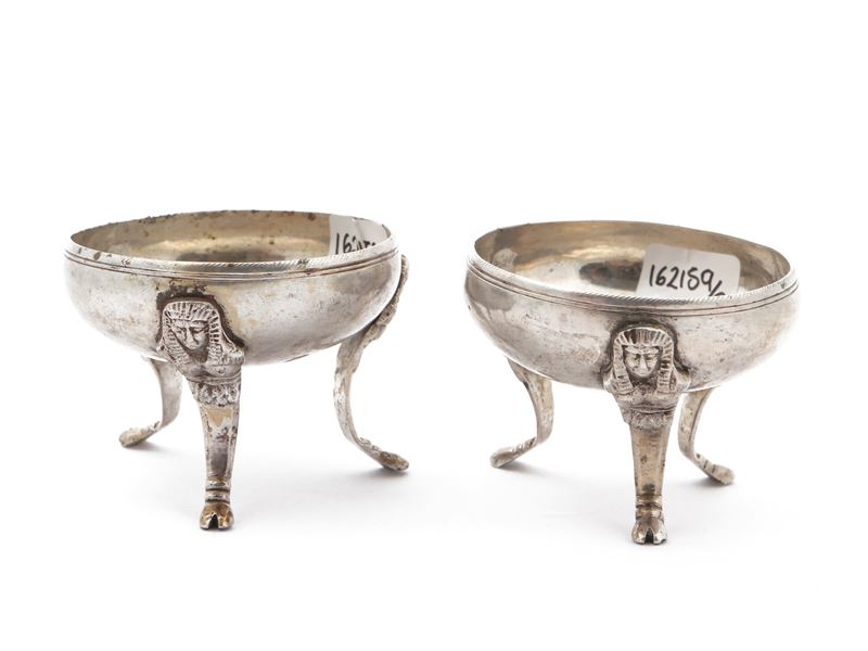 Coppia di Rare Saliere 'retour D'egypte'