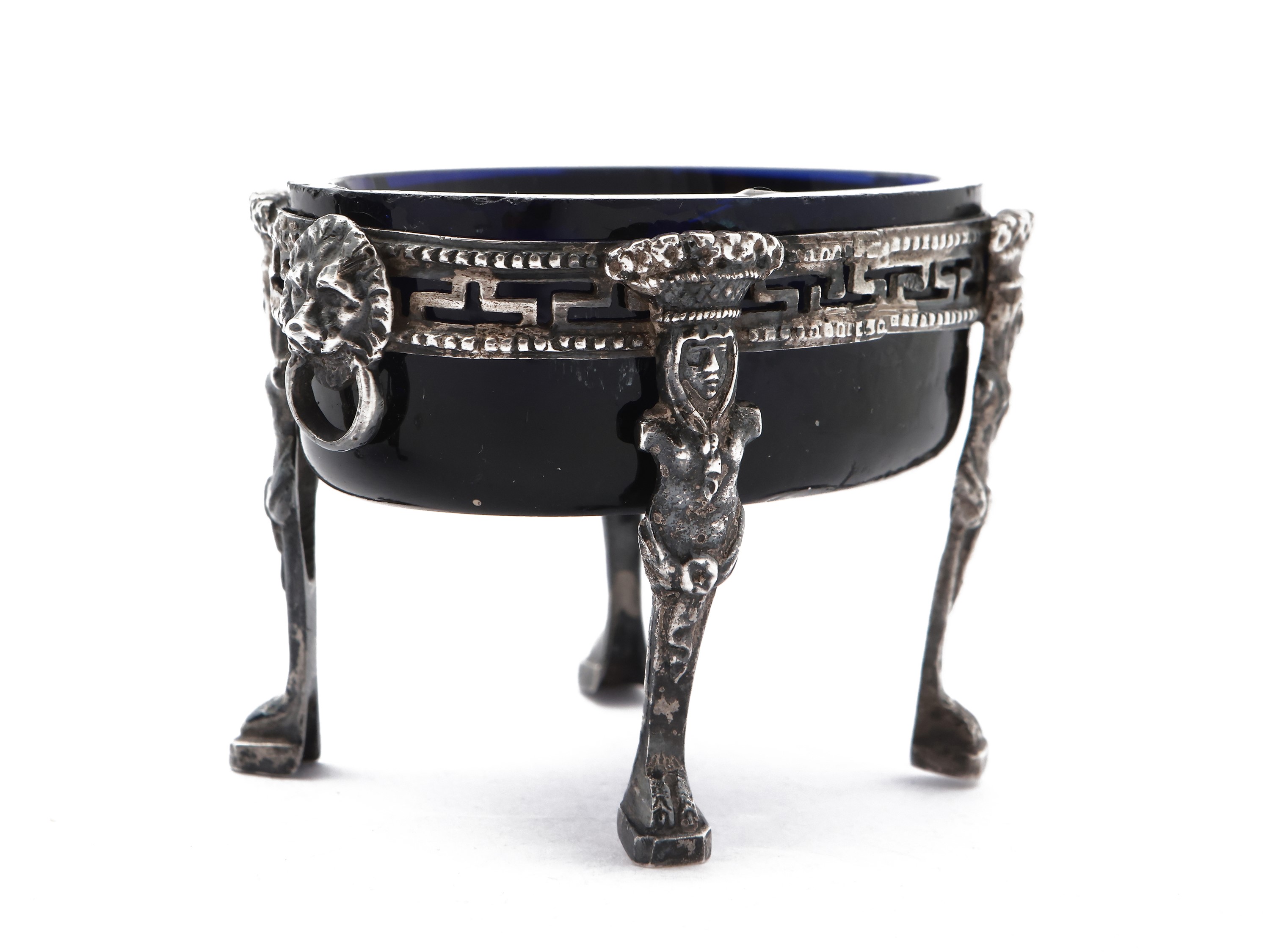 Coppia di saliere in argento