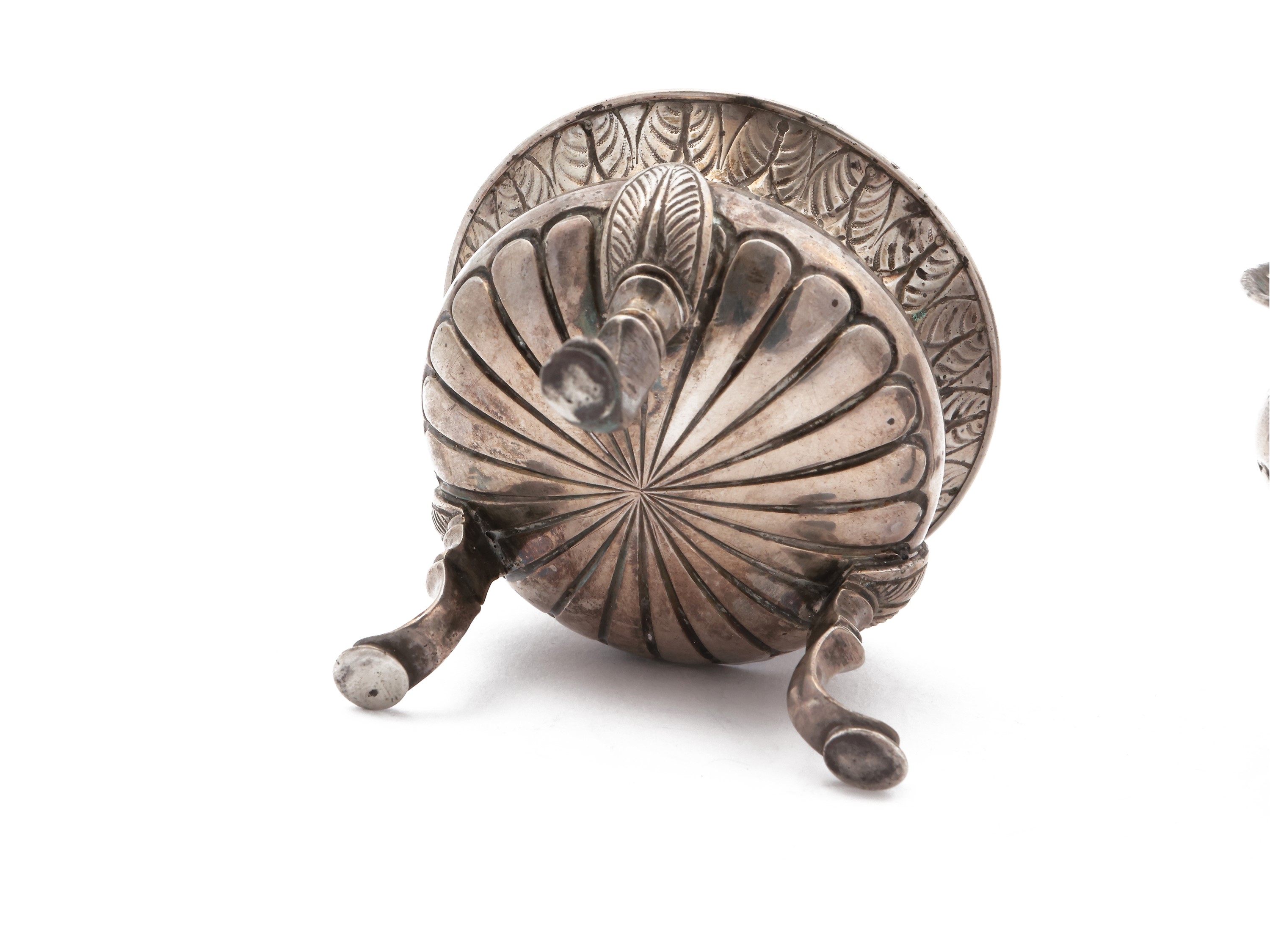 Coppia di saliere in argento