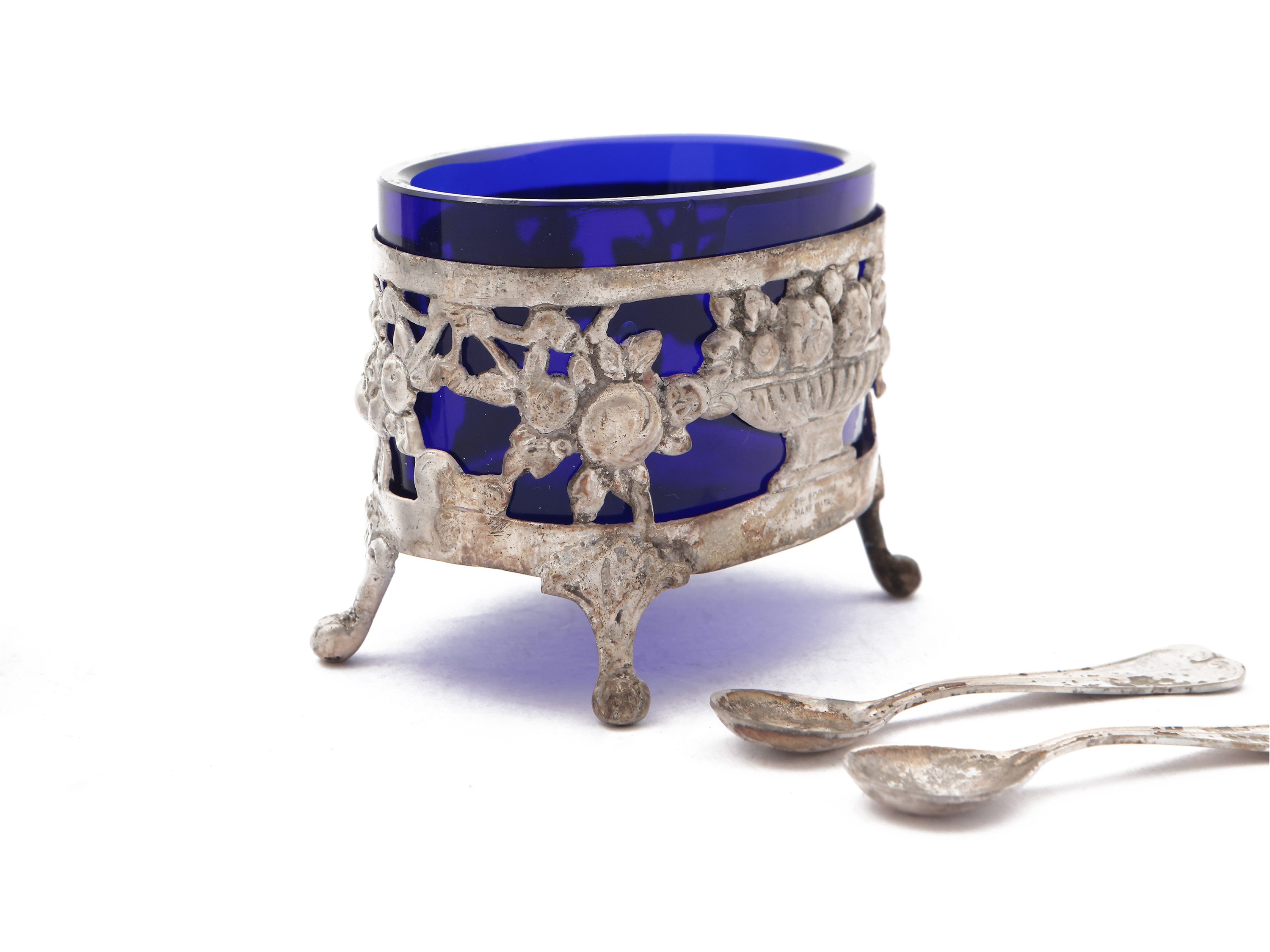 Coppia di saliere in argento, Fratelli Coppini Firenze