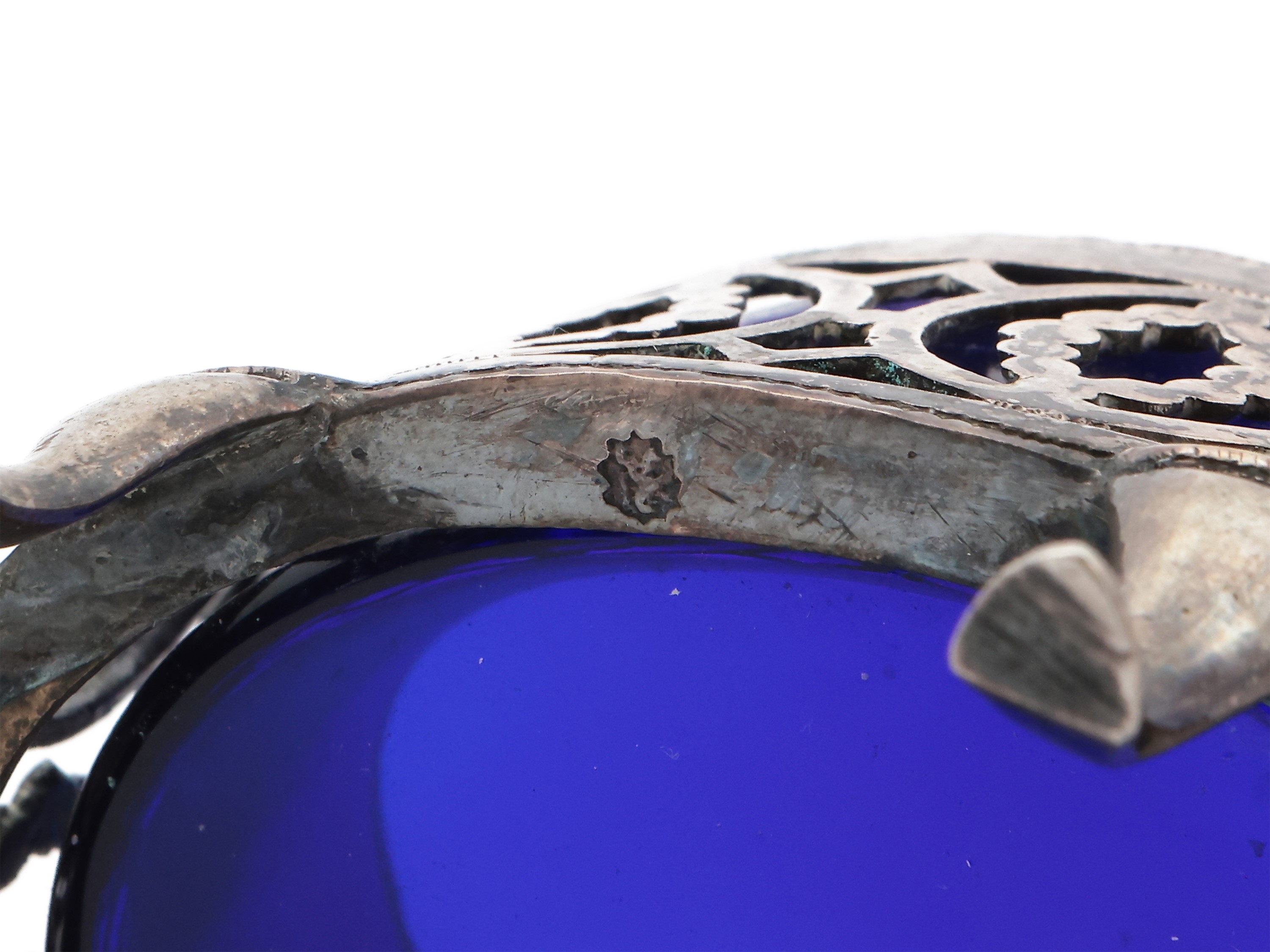 Coppia di Saliere in Argento