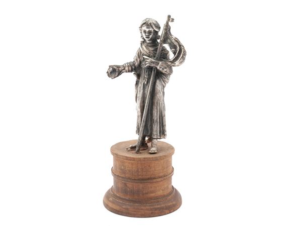 Figura devozionale in argento
