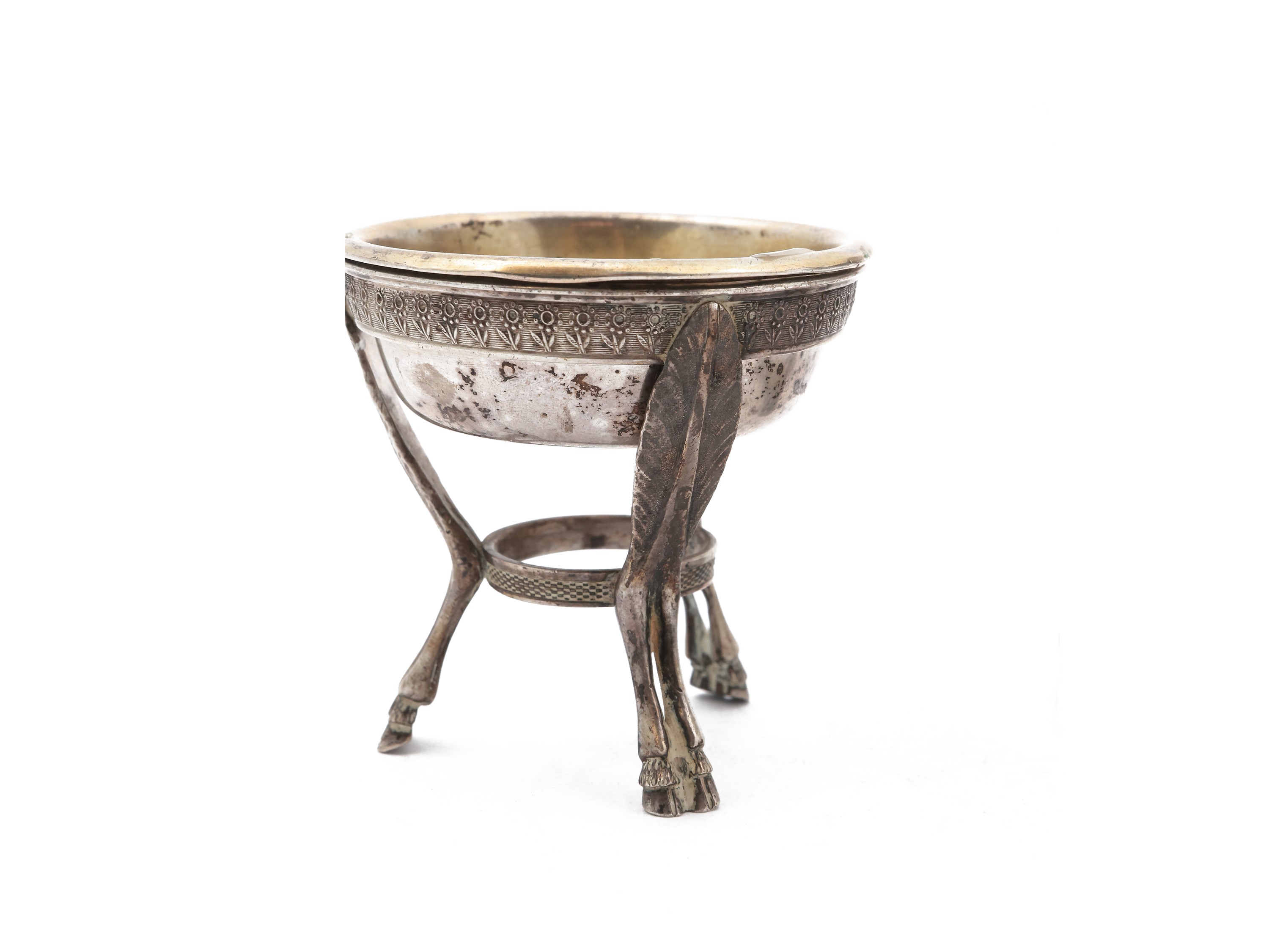 Due saliere in argento