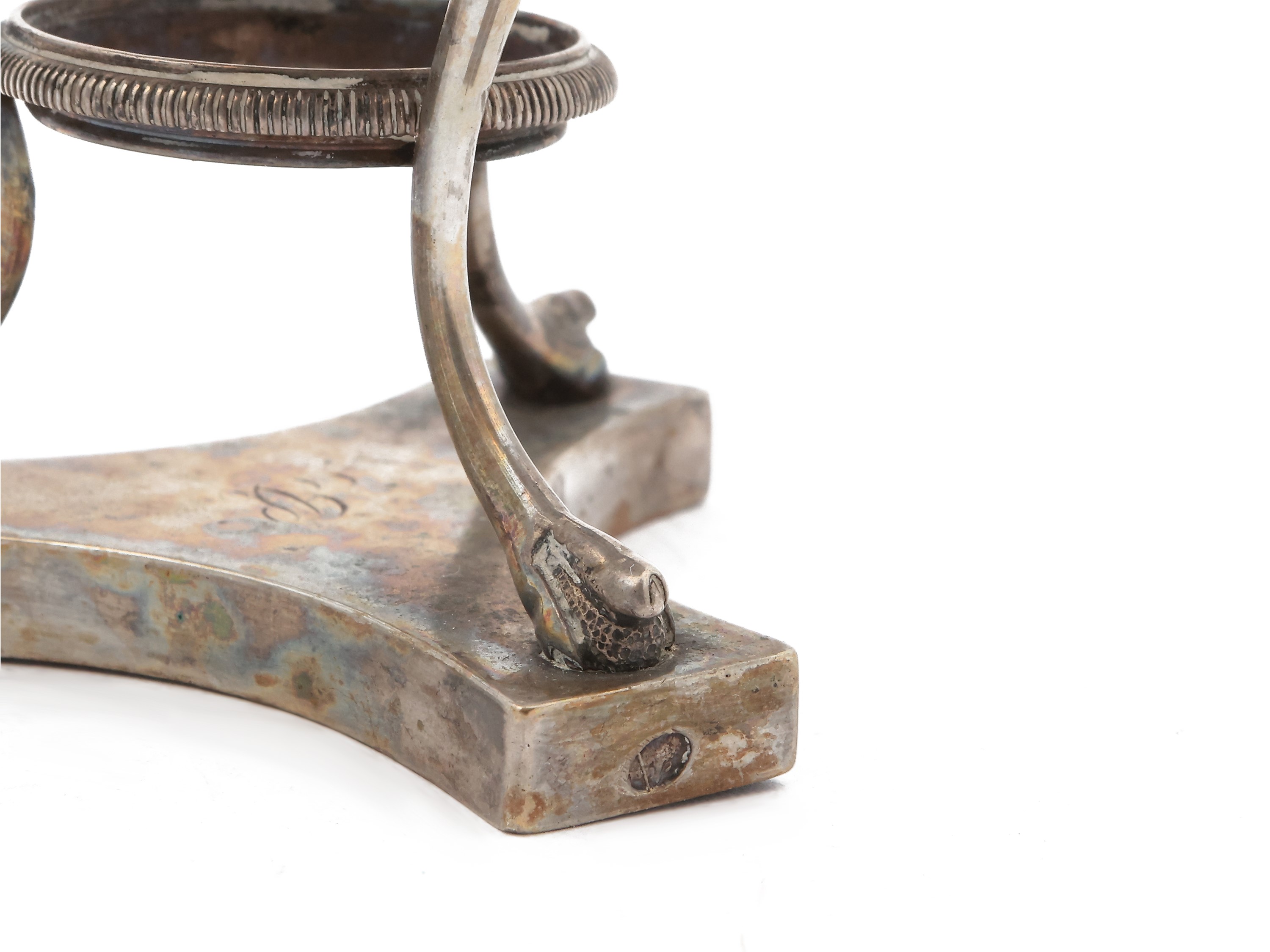 Due saliere in argento