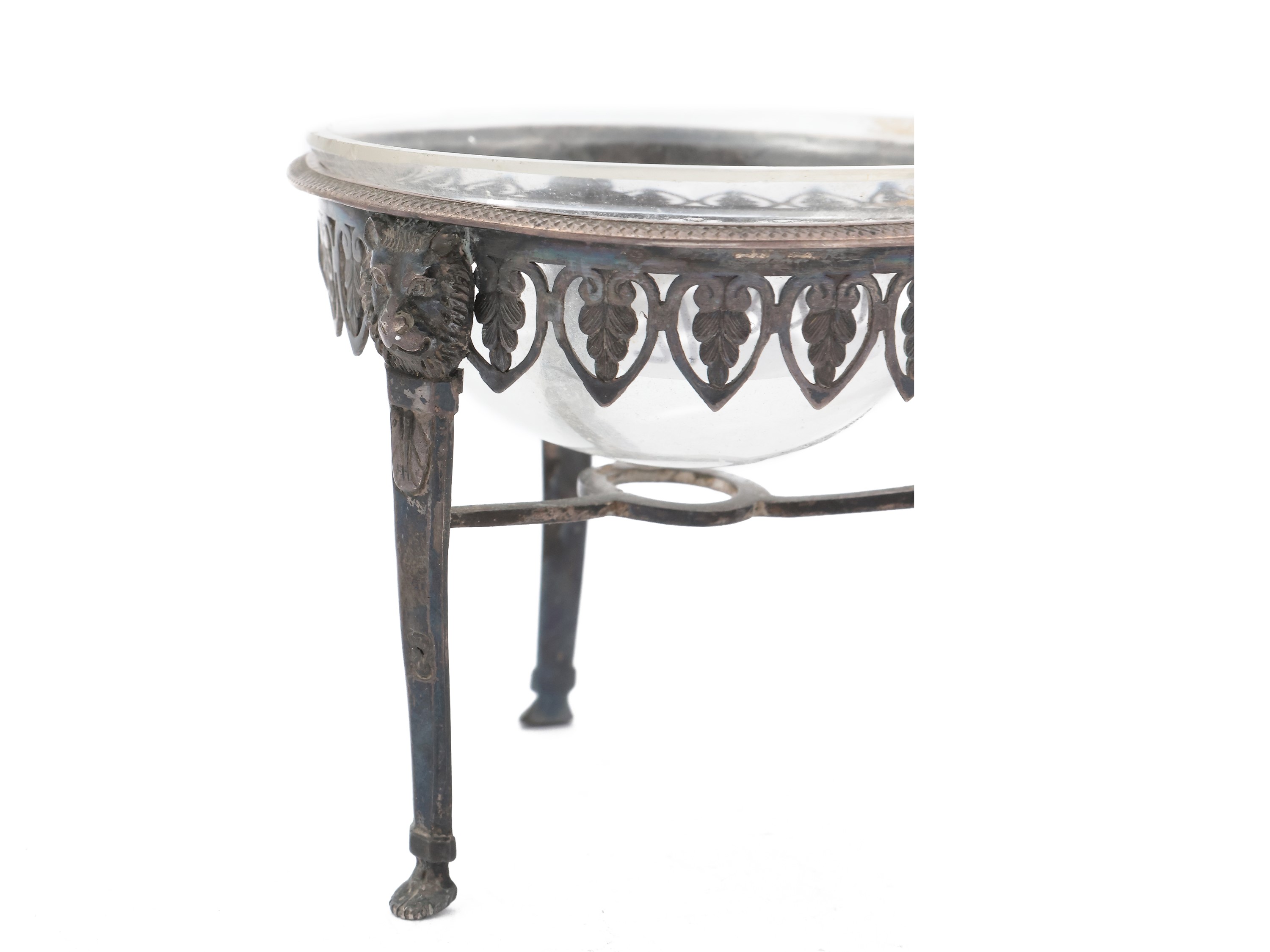 Coppia di saliere in argento