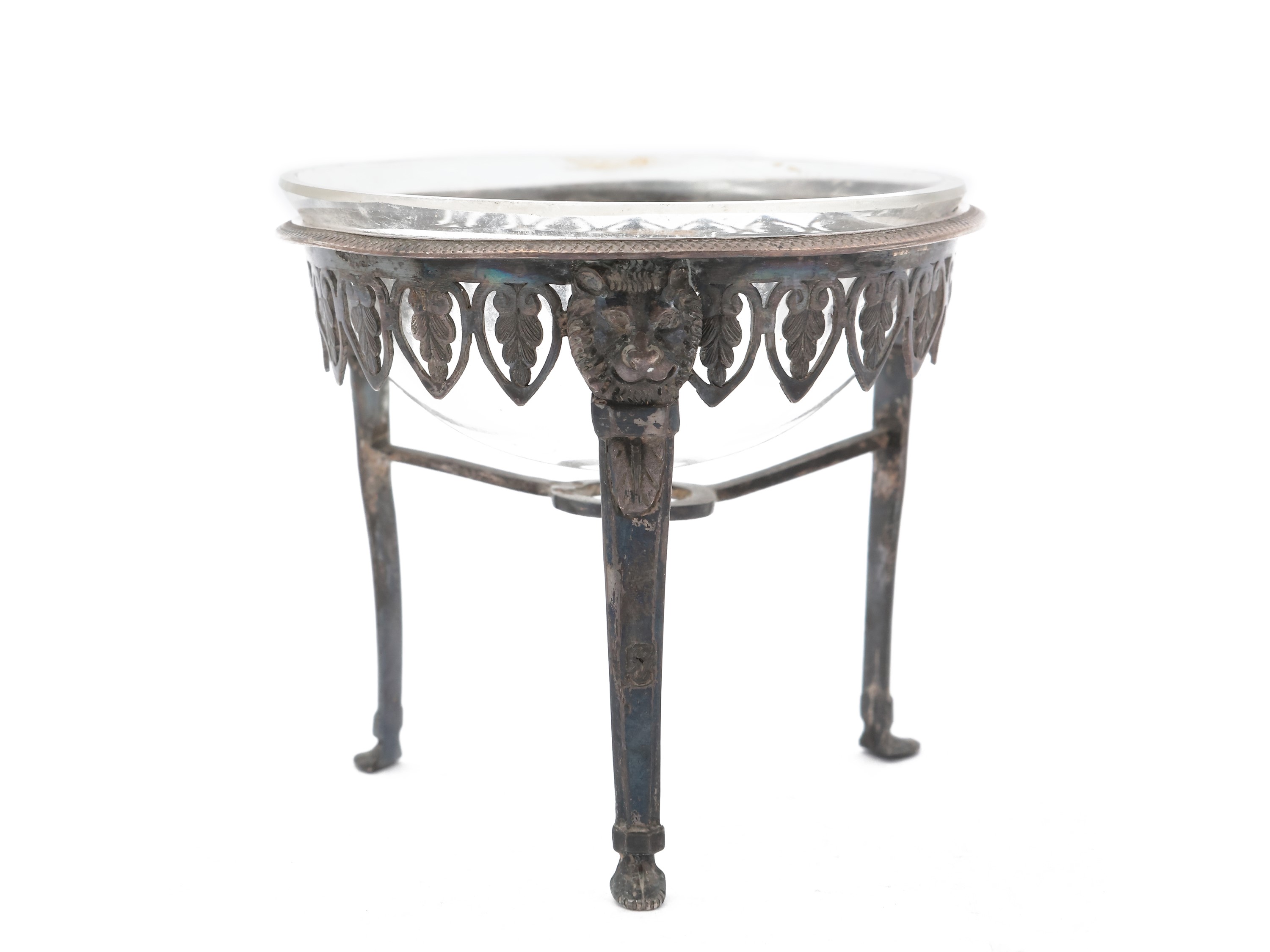 Coppia di saliere in argento