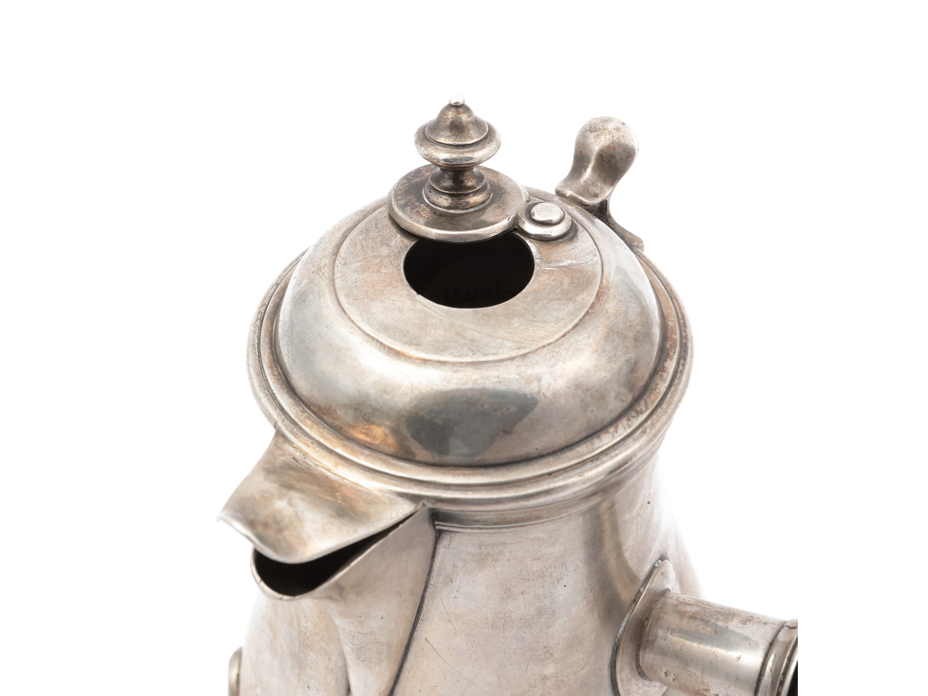 Cioccolatiera in argento