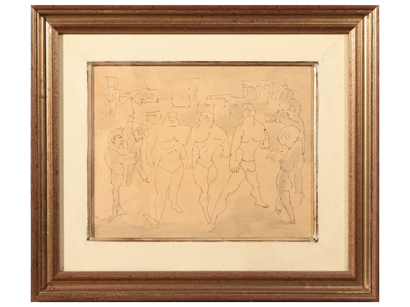 Mino Maccari - Muscoli in Mostra